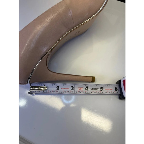 BCBGeneration Womens 11 Shell Pink Harleigh Leather Pointed Pump NEW FLAW - Picture 10 of 14